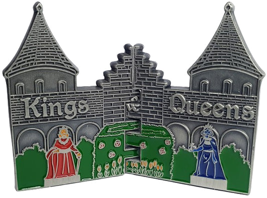 Kings & Queens Geocoin 2-luik (RE)