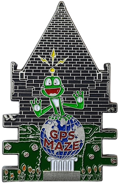 GPS-Maze Geocoin (RE)